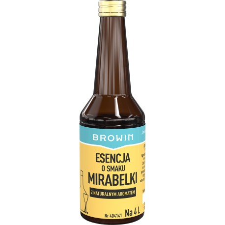 Zaprawka Esencja o smaku mirabelki 40 ml na 4 l