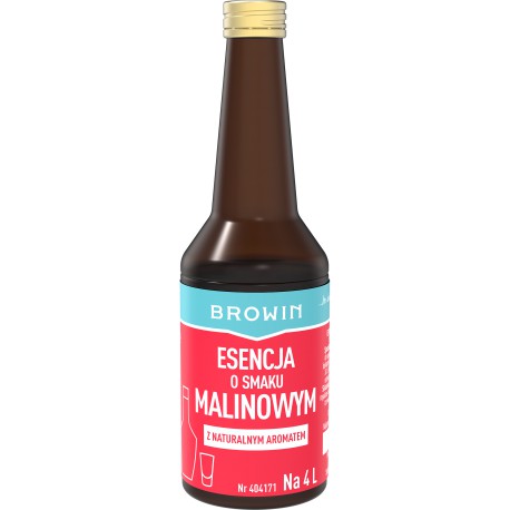 Zaprawka Esencja o smaku malinowym 40 ml na 4 l