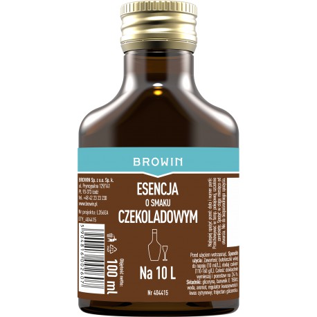 Esencja zaprawka o smaku czekoladowym na 10 L - 100 ml