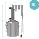 Destylator modułowy pot still convex 18L z odstojnikami Browin