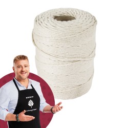 Nici wędliniarskie bawełniane białe