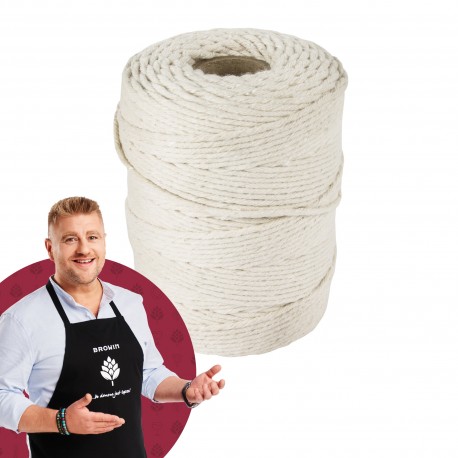 Nici wędliniarskie bawełniane białe