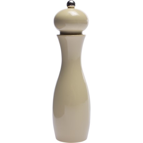 Młynek ręczny do pieprzu i soli, 18 cm, migdałowy