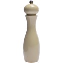 Młynek ręczny do pieprzu i soli, 18 cm, migdałowy