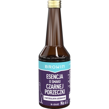 Zaprawka Esencja o smaku czarnej porzeczki 40 ml na 4 l