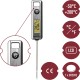 Elektroniczny termometr kulinarny, LCD (-50°C do +200°C) metalowy