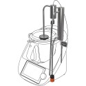 Destylator z odstojnikiem na robota kuchennego pot still